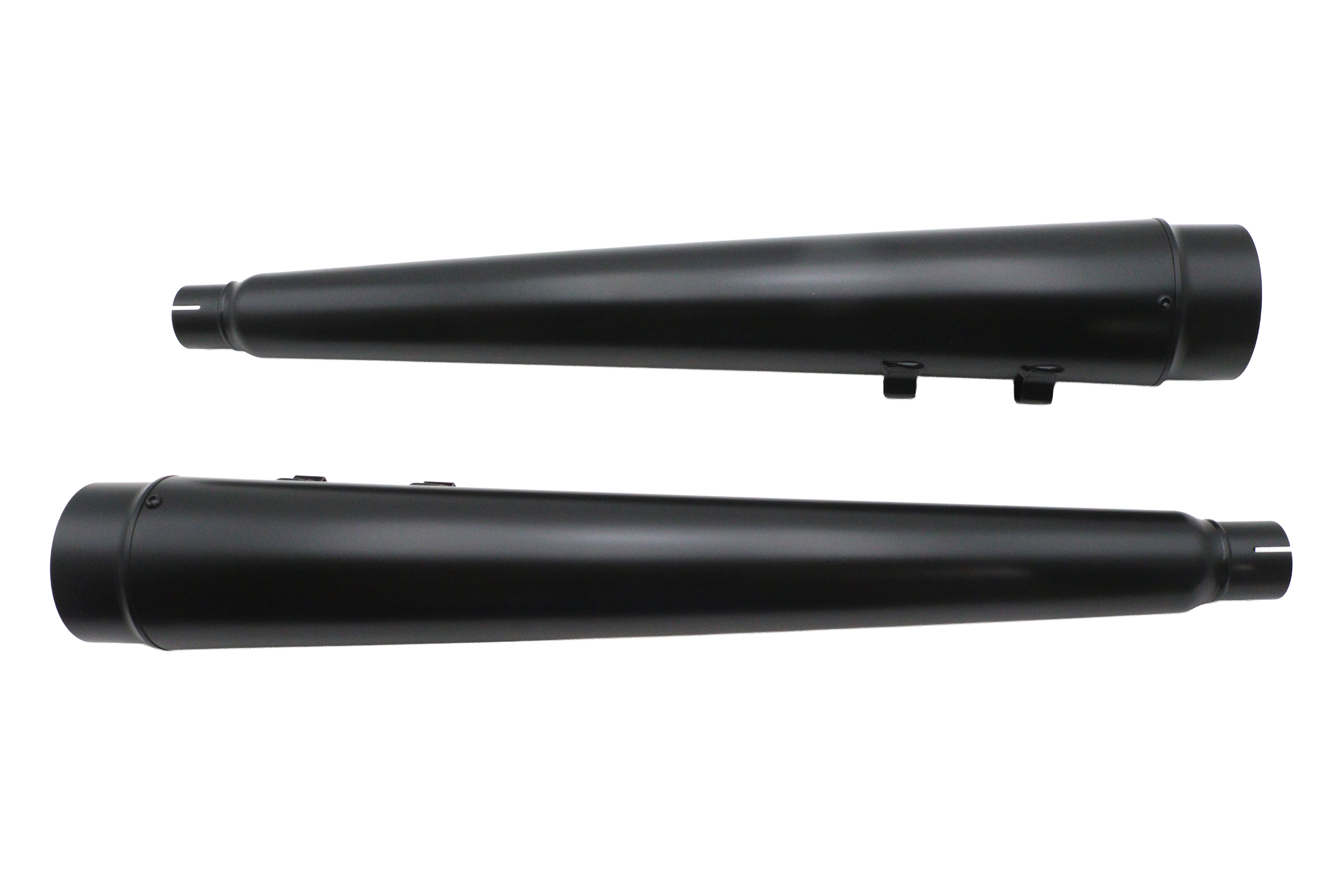 Ultima 4" Megaphone Muffler Set Black