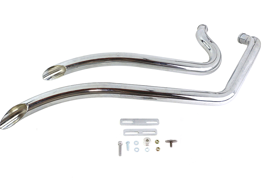 Wyatt Gatling Smooth Radius Pipe Set Chrome
