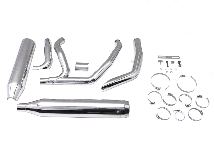 Wyatt Gatling Super Sport Exhaust System Chrome