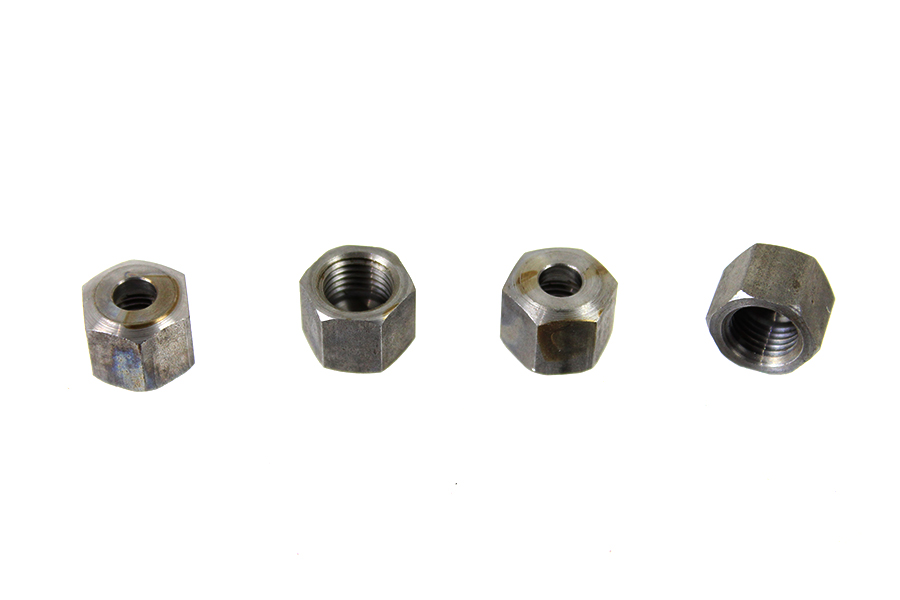 Knucklehead Intake and Exhaust Rocker Arm Cover Return Oil  Line Nuts