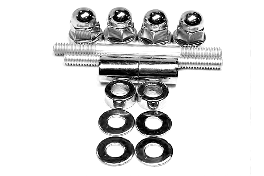 Gas Tank Mounting Kit Chrome