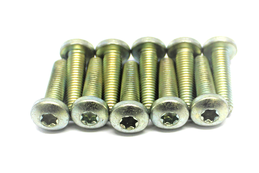 Disc Front Brake Rotor to Hub Torx Screw Kit Zinc Plated