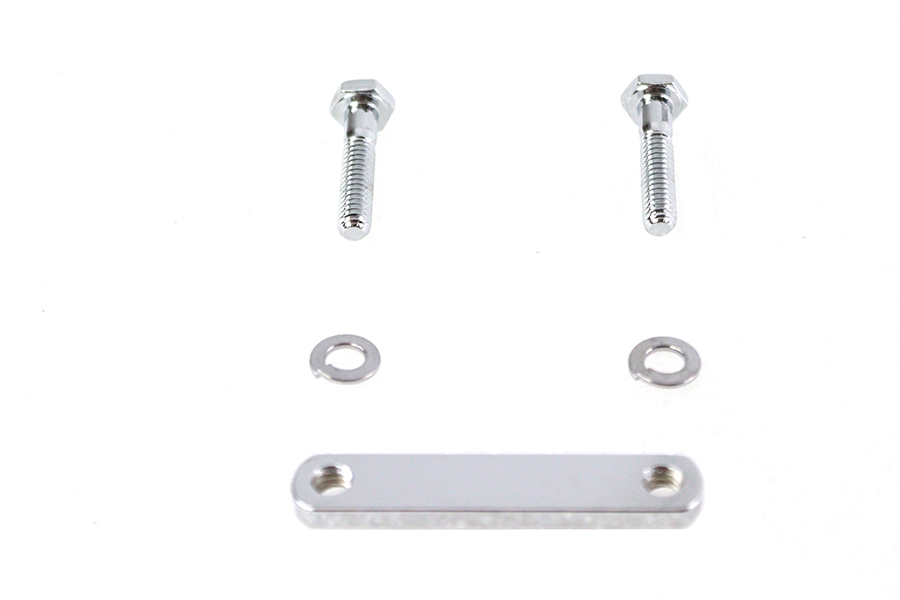 Ignition Coil Mounting Plate Kit Chrome