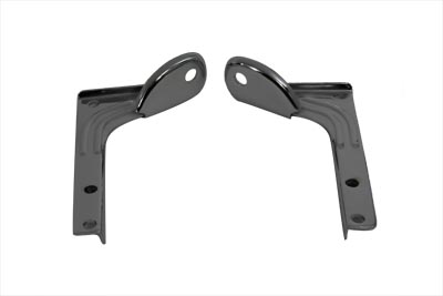 Chrome Spotlamp Bracket For Front Fork for Harley-Davidson