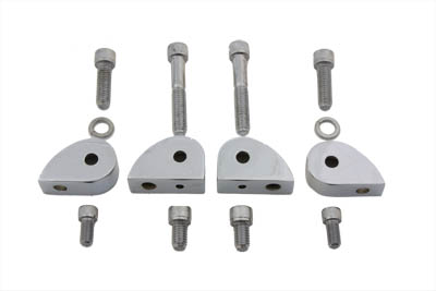 Chrome Bullet Lamp Mounting Kit