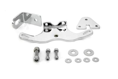 Chrome Heavy Duty Two Piece Top Motor Mount Kit
