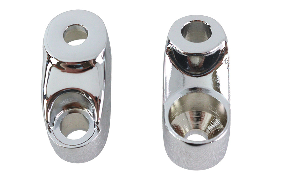 Turn Signal Bracket 39mm Forks Chrome