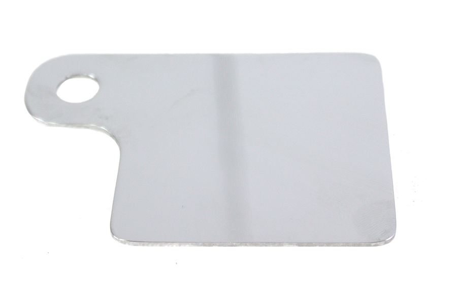 Inspection Tag Holder 1/2" Mount Chrome
