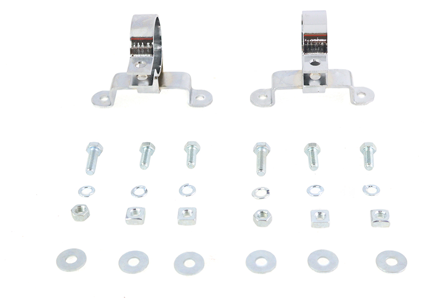 3.5" Muffler Hanger Clamp Set