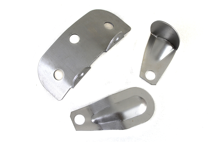 Raw Steel Oil Tank Bracket Kit
