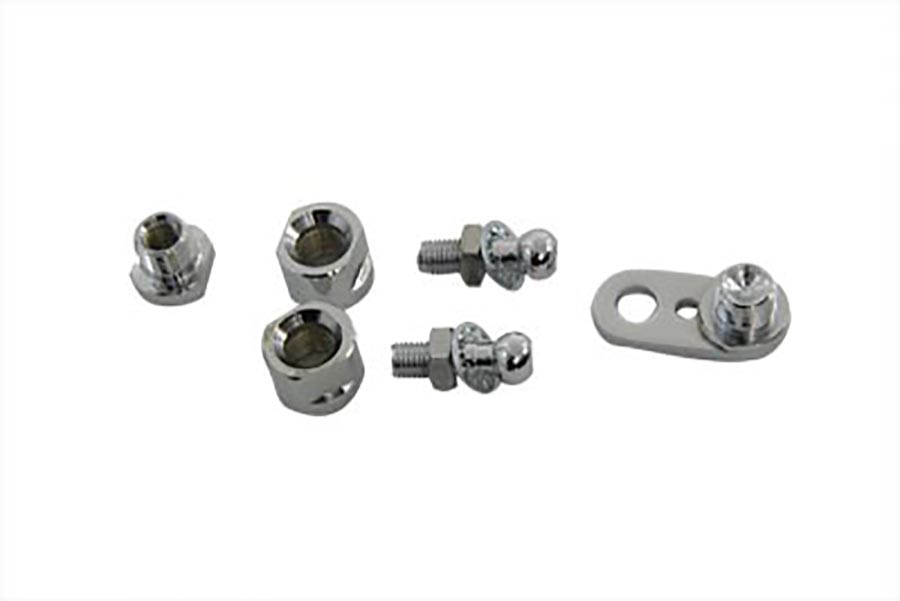 Chrome Front Turn Signal Clamp Ball Stud