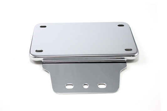 Tail Lamp License Plate Holder Chrome