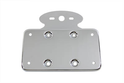 Tail Lamp License Plate Holder Chrome