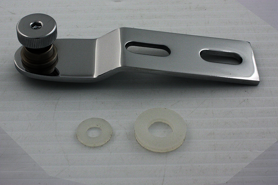 Chrome Seat Tab Assembly Rear