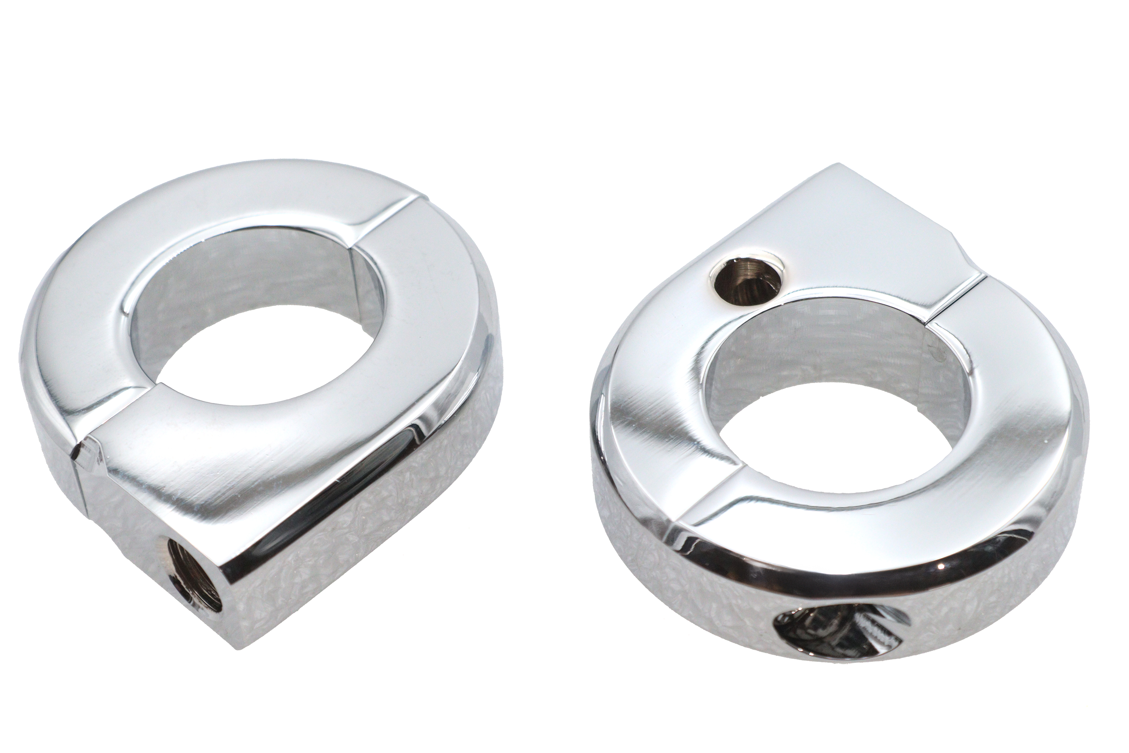 Chrome Universal Mount Clamp Set 1"