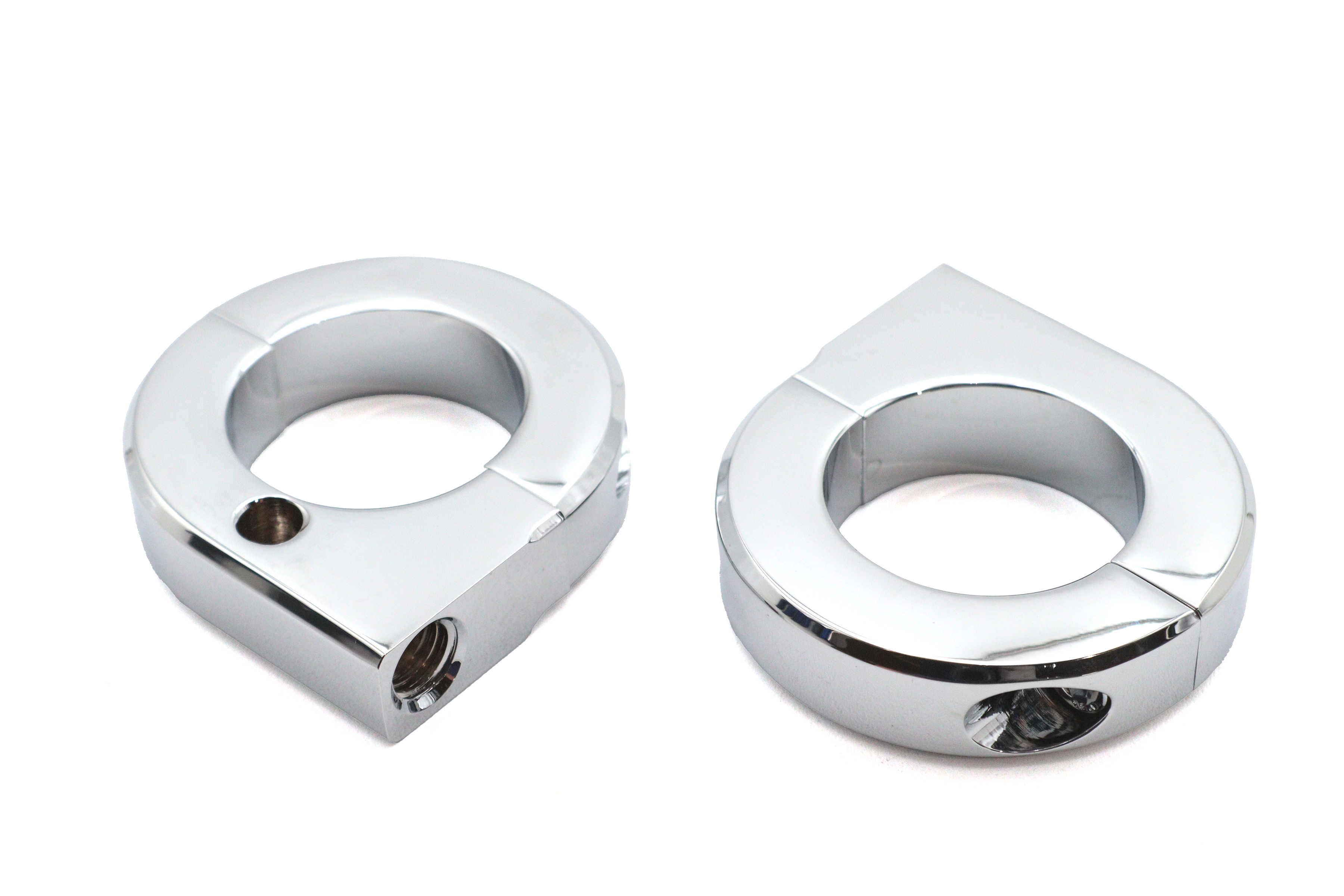Chrome 1-1/4" Universal Mount Clamp Set