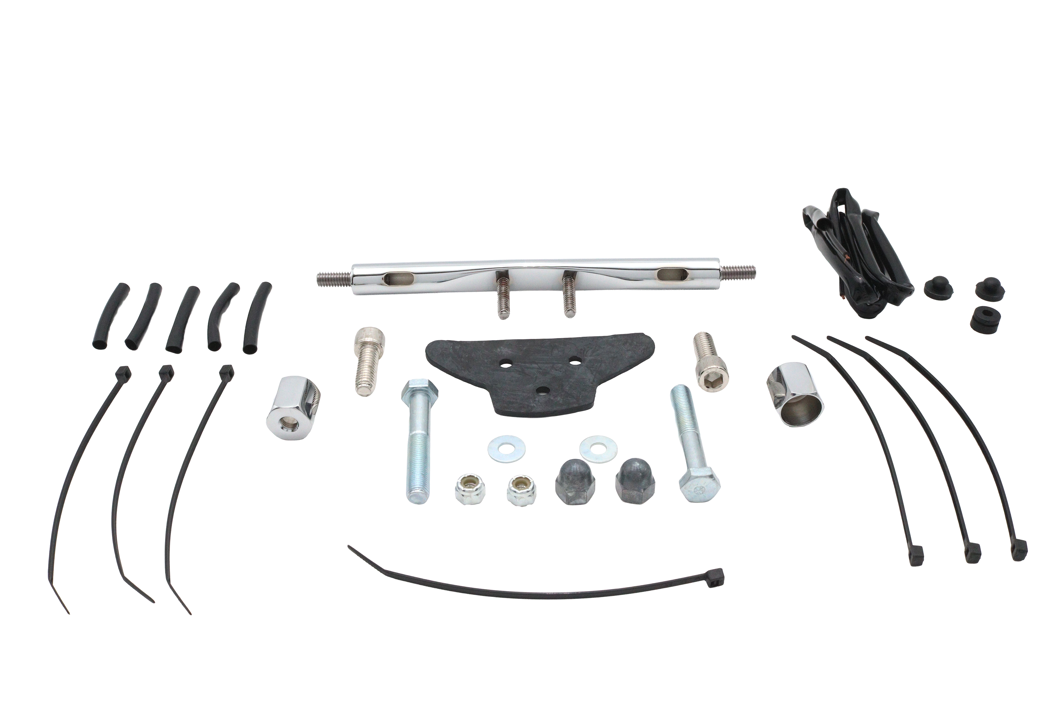 Chrome 7" Low Boyz Turn Signal Bar Kit