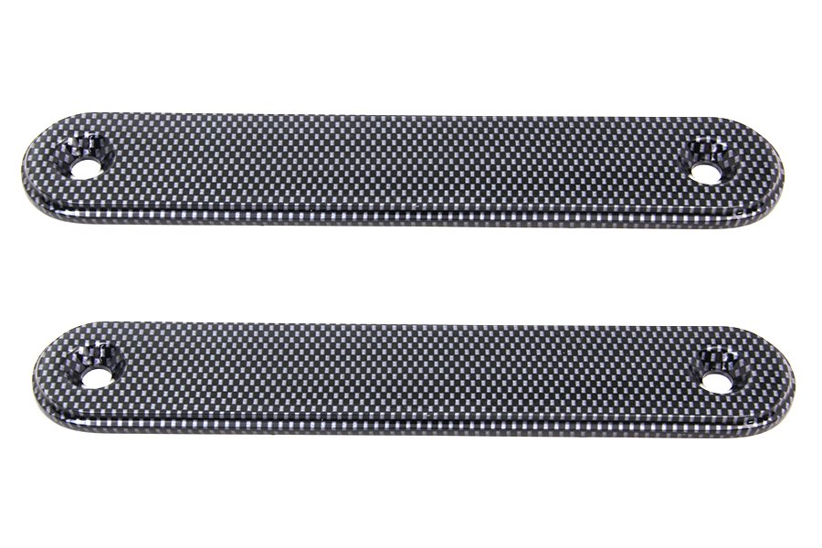 Carbon Fiber Spotlamp Eliminator Bracket Set