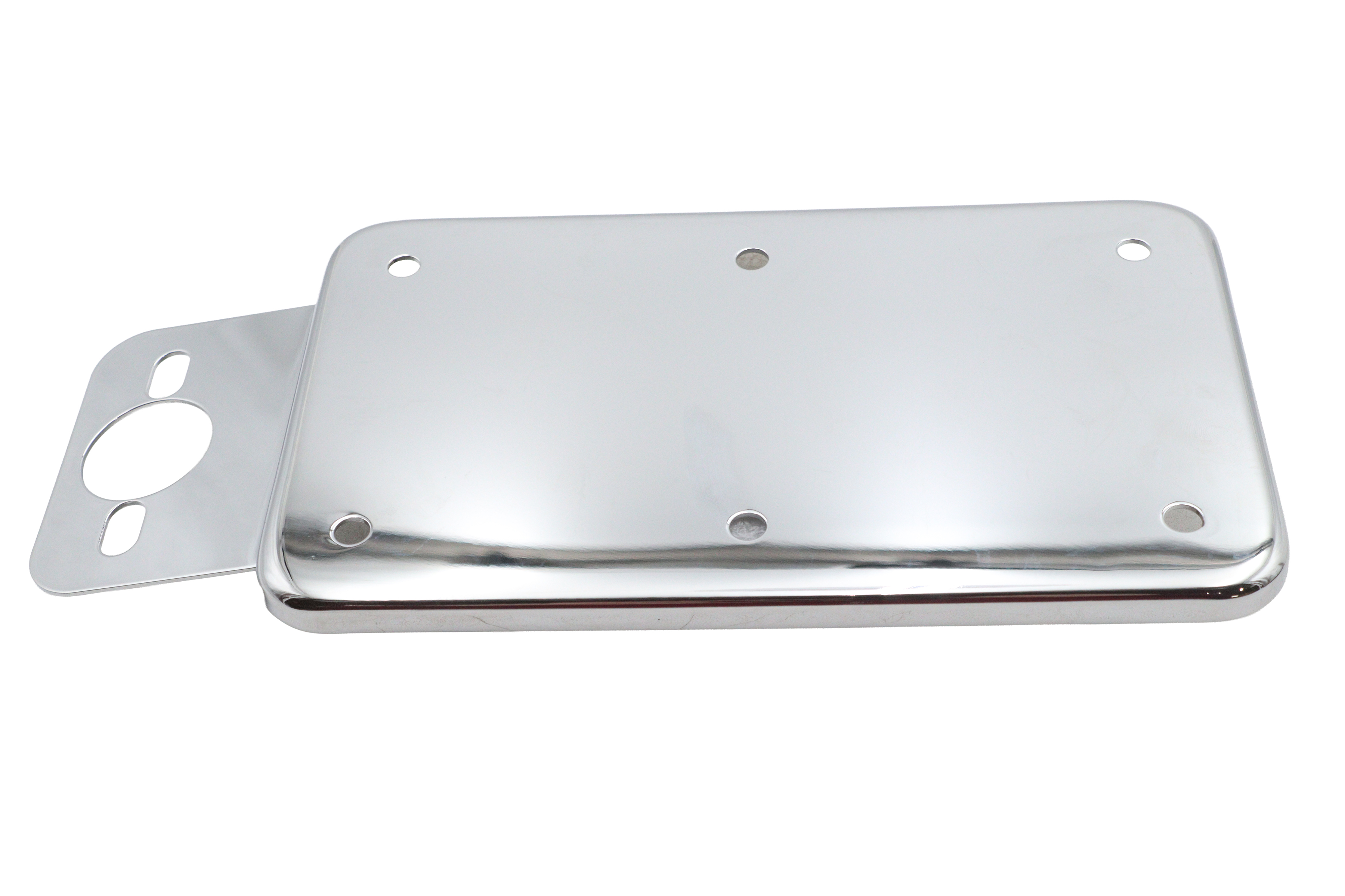 Tail Lamp License Plate Holder Chrome