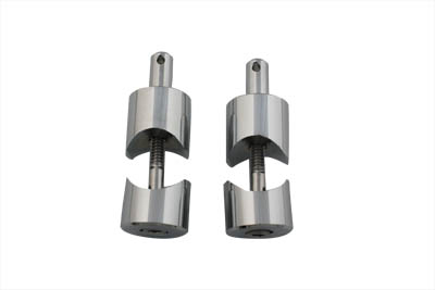 Chrome Solo Seat Spring Stanchions