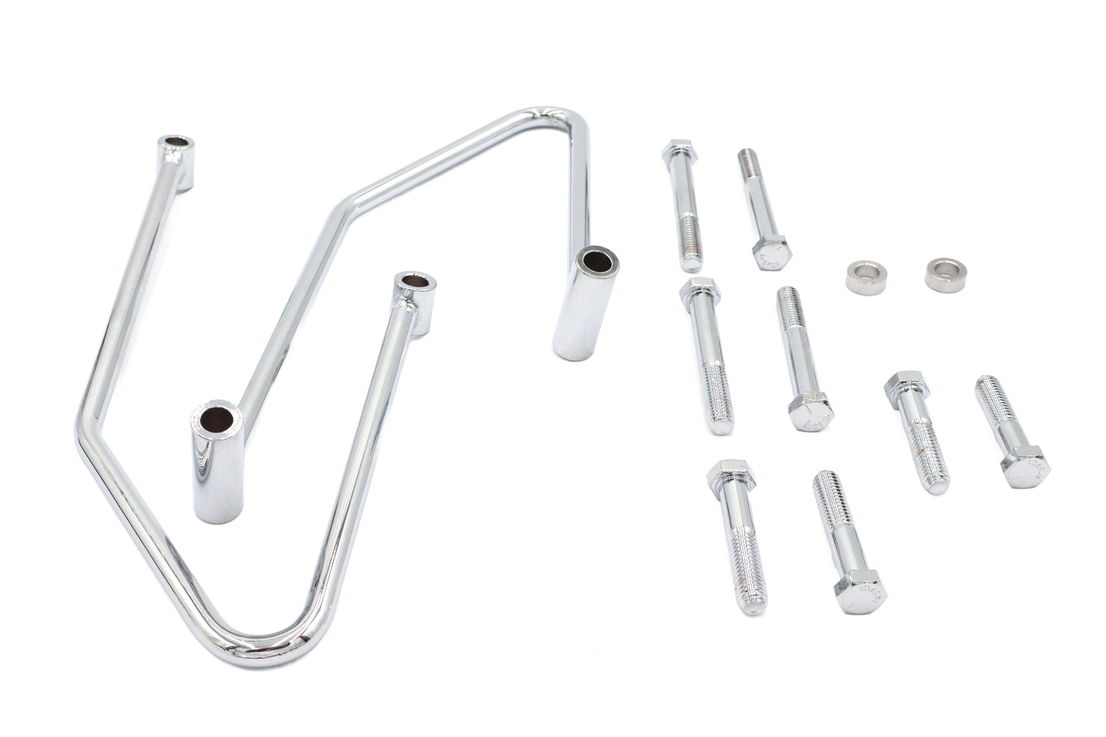 Saddlebag Support Set Chrome