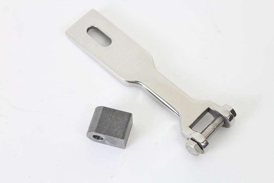 Polished Stainless Steel Solo Seat Nose Pivot Kit