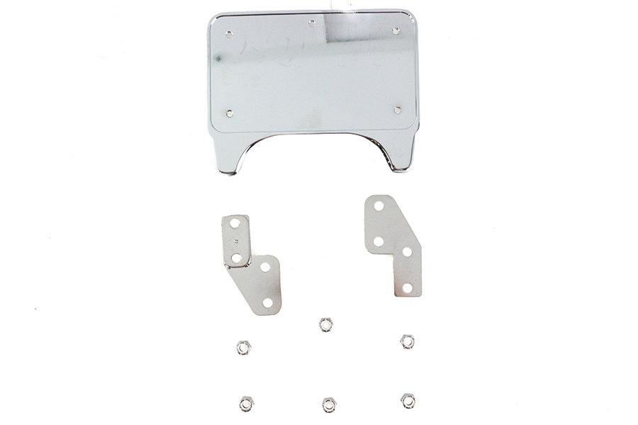 Chrome Billet License Plate Holder