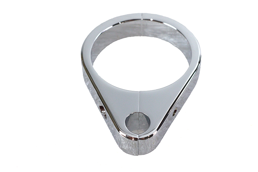 Clutch Cable Clamp Chrome