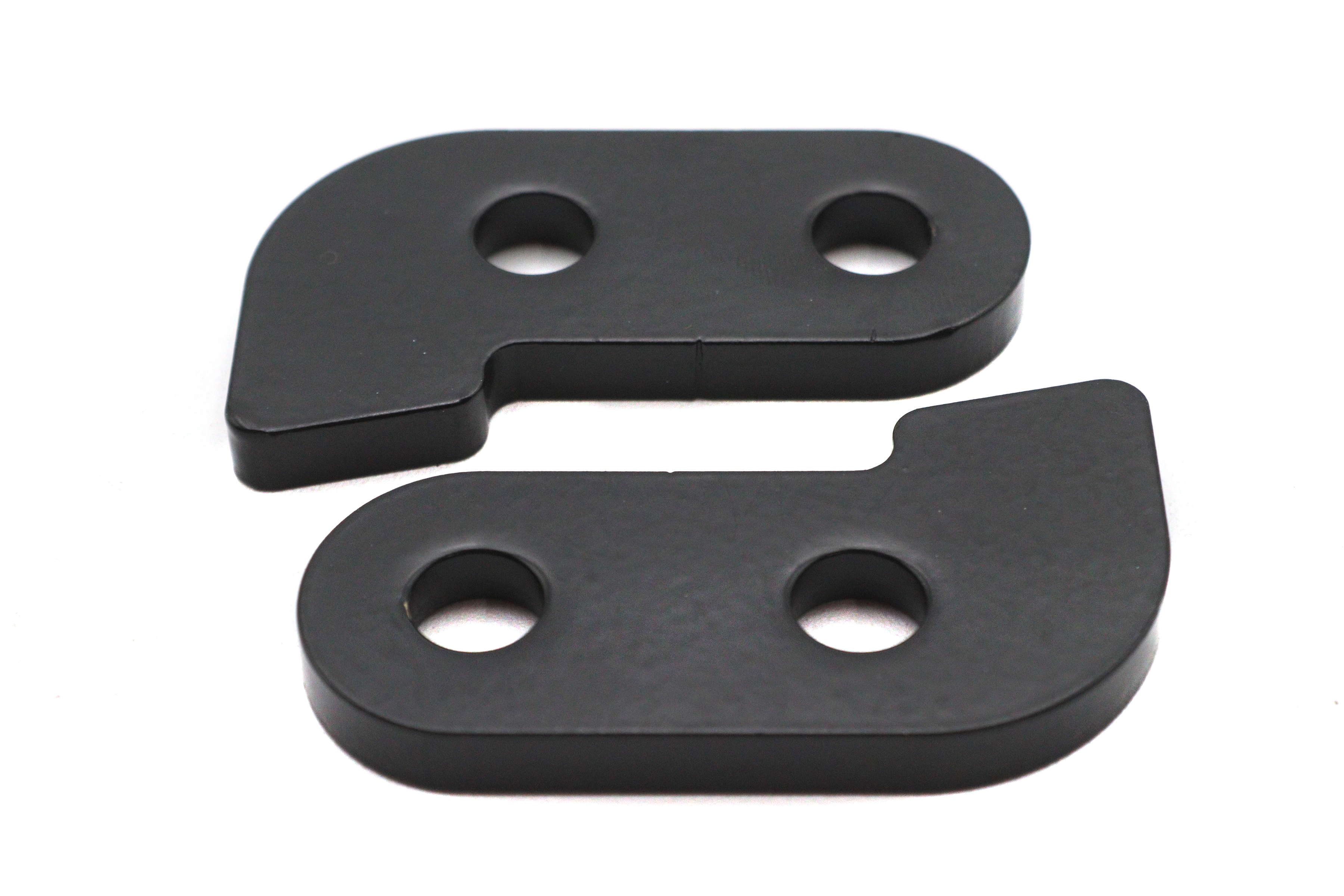 Rear Fender Mount Weld On Brackets Black