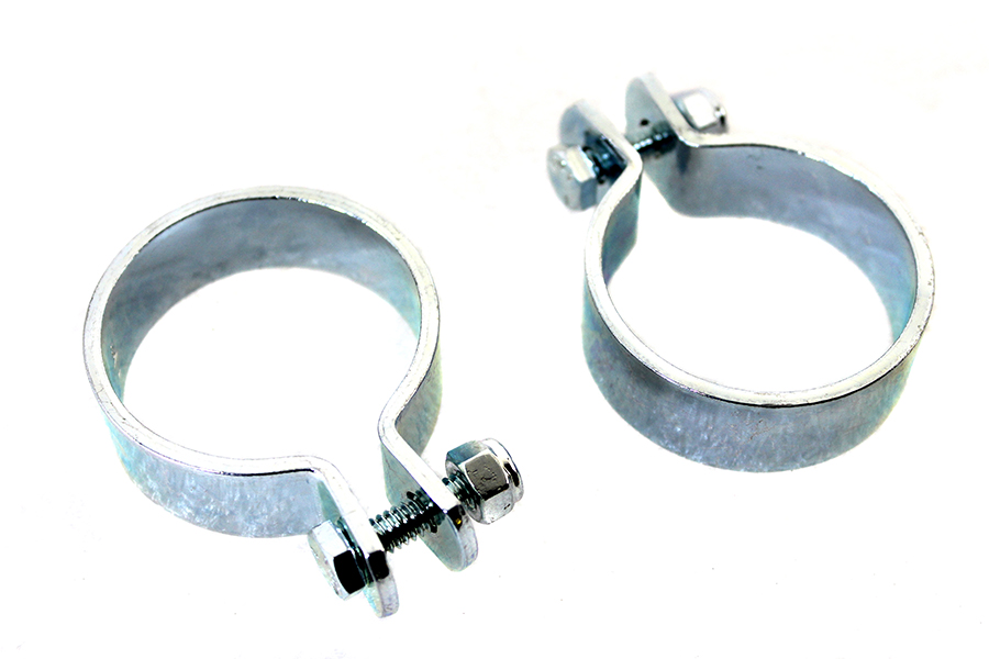 Zinc 1-7/8" Muffler Clamp Set