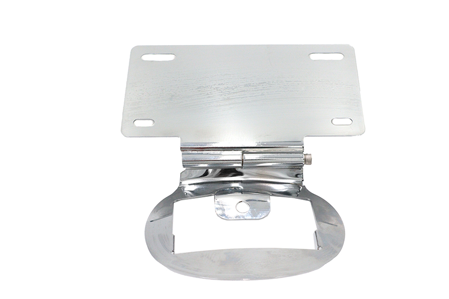 License Plate Relocation Bracket Chrome
