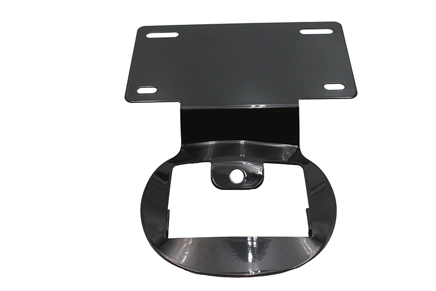 License Plate Relocation Bracket Black