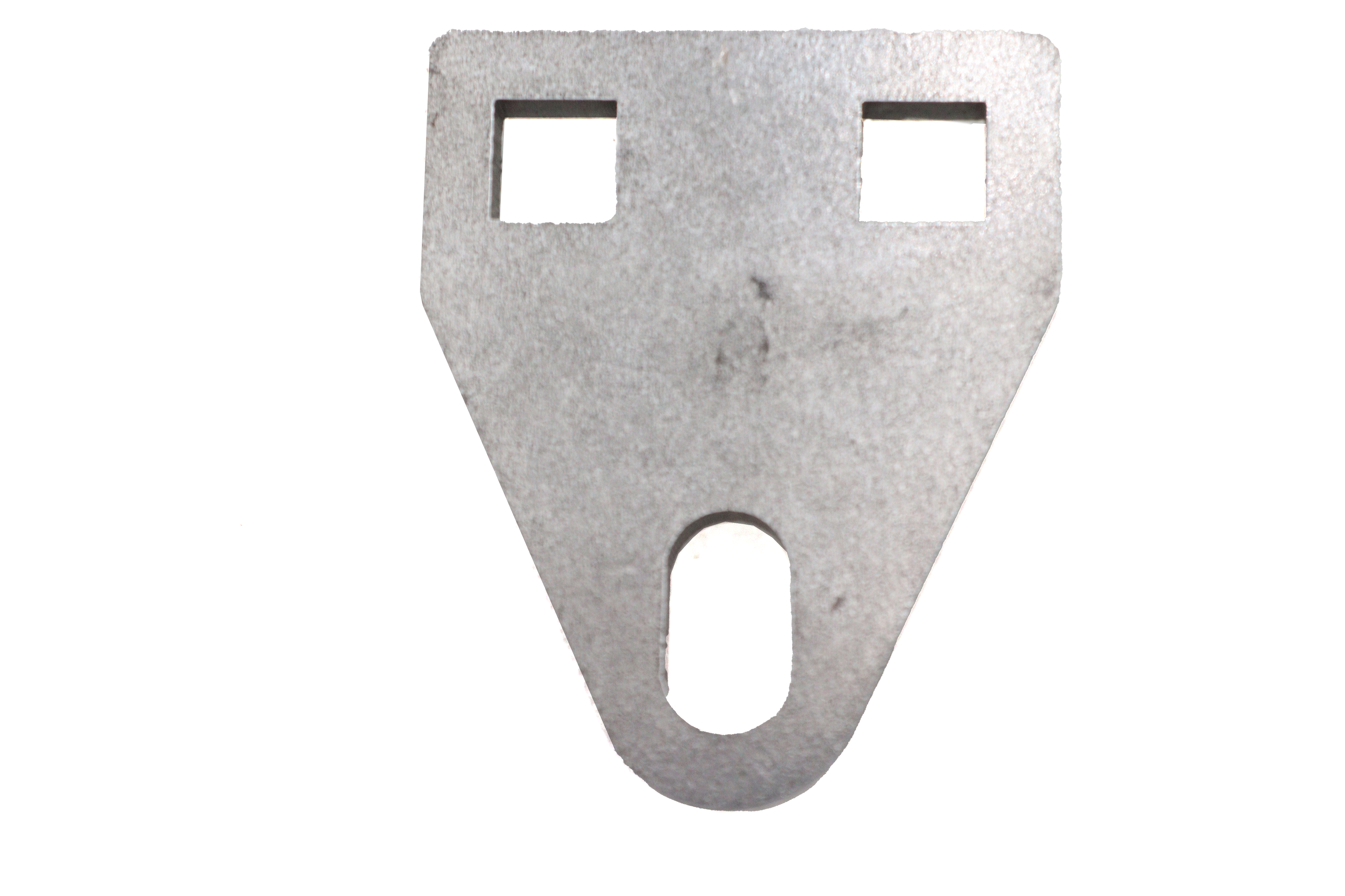 Exhaust Mount Tab Set Raw Steel