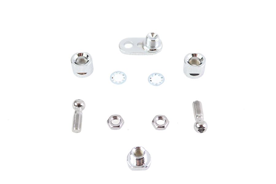 Turn Signal Swivel Assembly Kit Chrome
