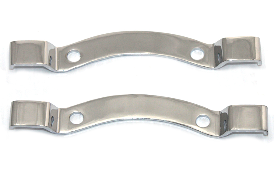Chrome Bracket Set for Sissy Bar Pad