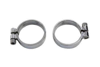 Chrome Allen Type Exhaust Clamp Set