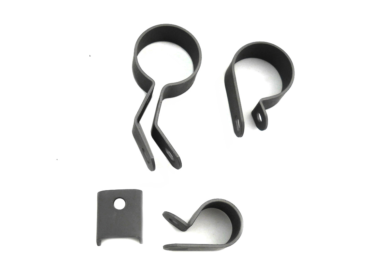 Parkerized Exhaust Clamp Kit