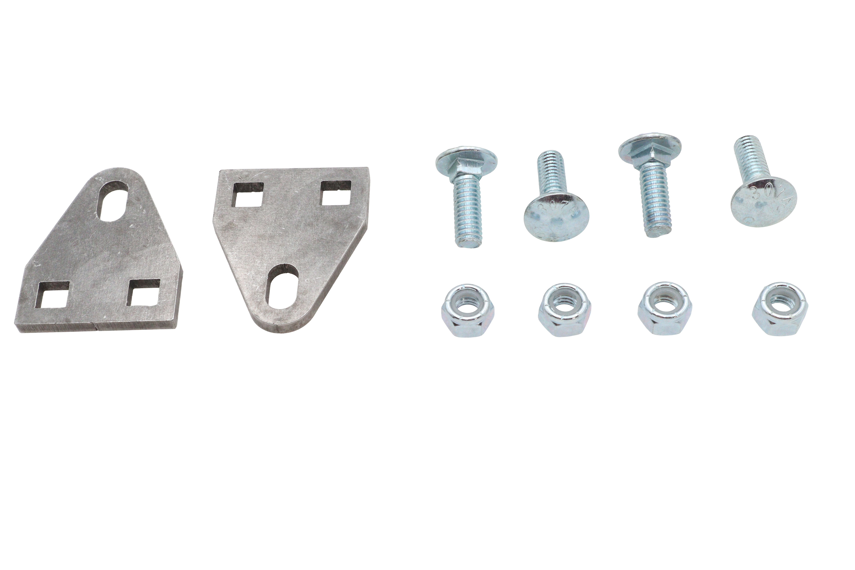 Exhaust Bracket Mount Set Raw