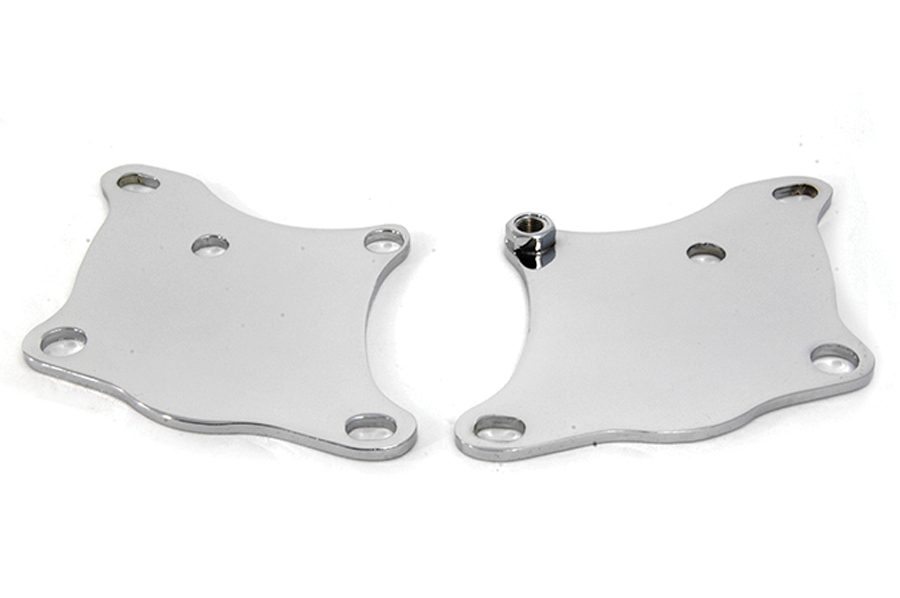 Chrome Front Lower Motor Mounts