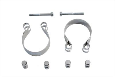 Stainless Allen Type Exhaust Clamp Set