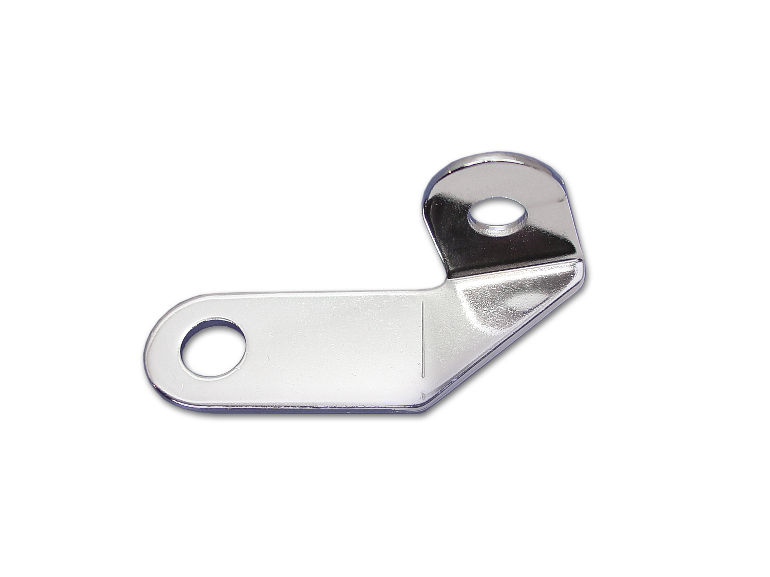 Chrome Carburetor Choke Cable Bracket