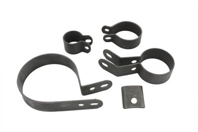 Parkerized Exhaust Clamp Kit
