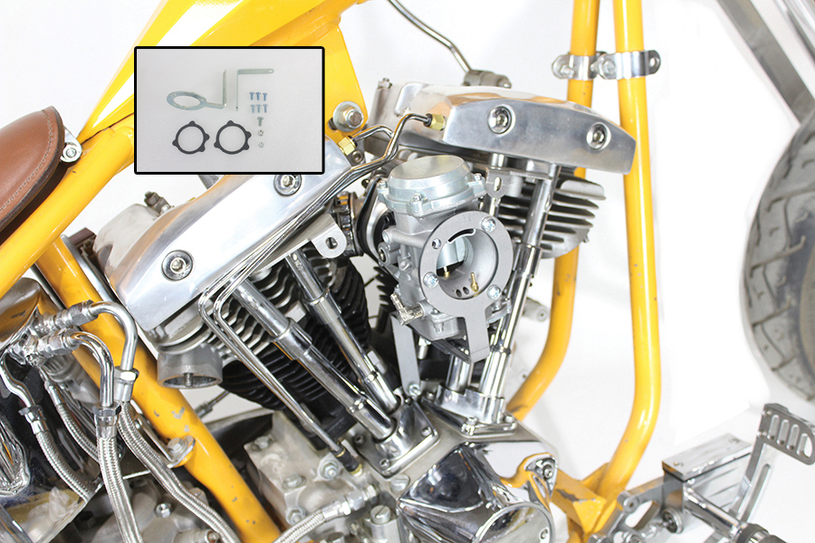 CV Carburetor Support Kit Zinc Plated