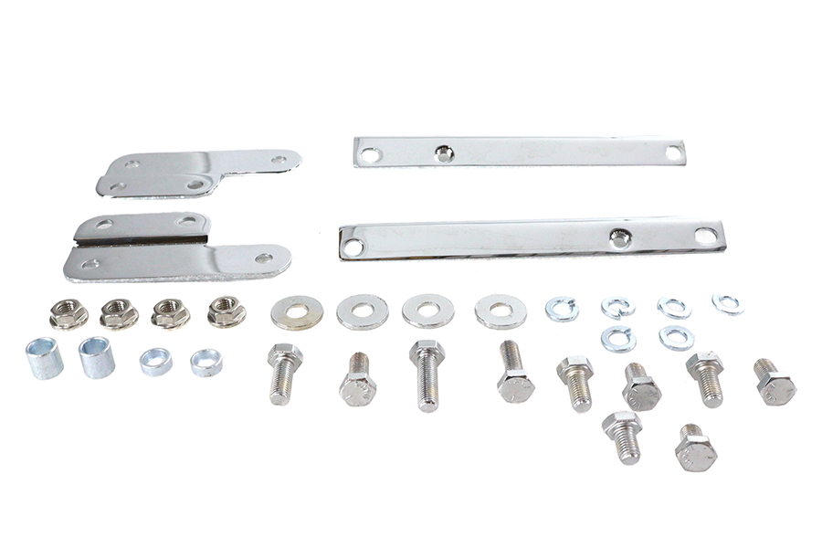 Windshield Mount Kit Chrome