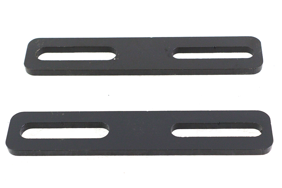 Black 5" Exhaust Bracket Set