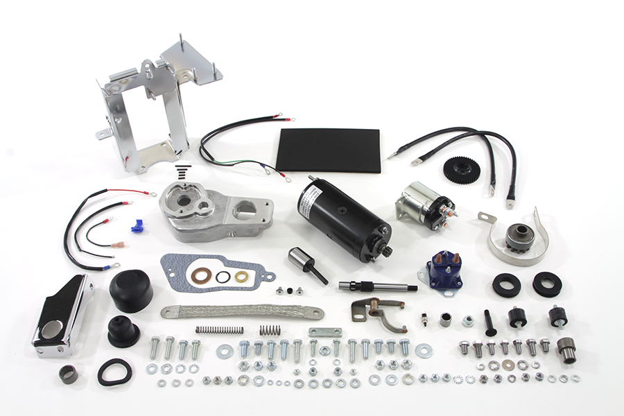 Prestolite Black Electric Starter Kit