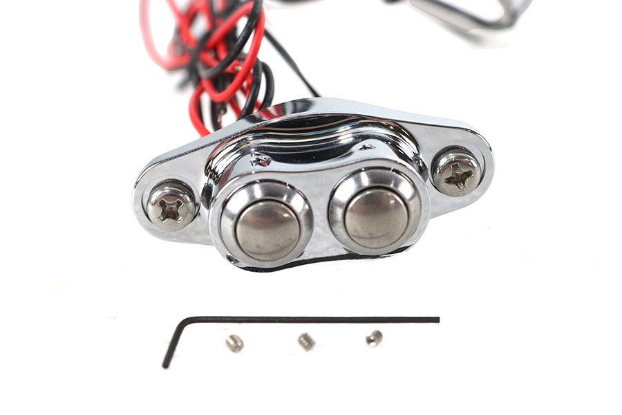 Chrome Duet Handlebar Button Switch Kit