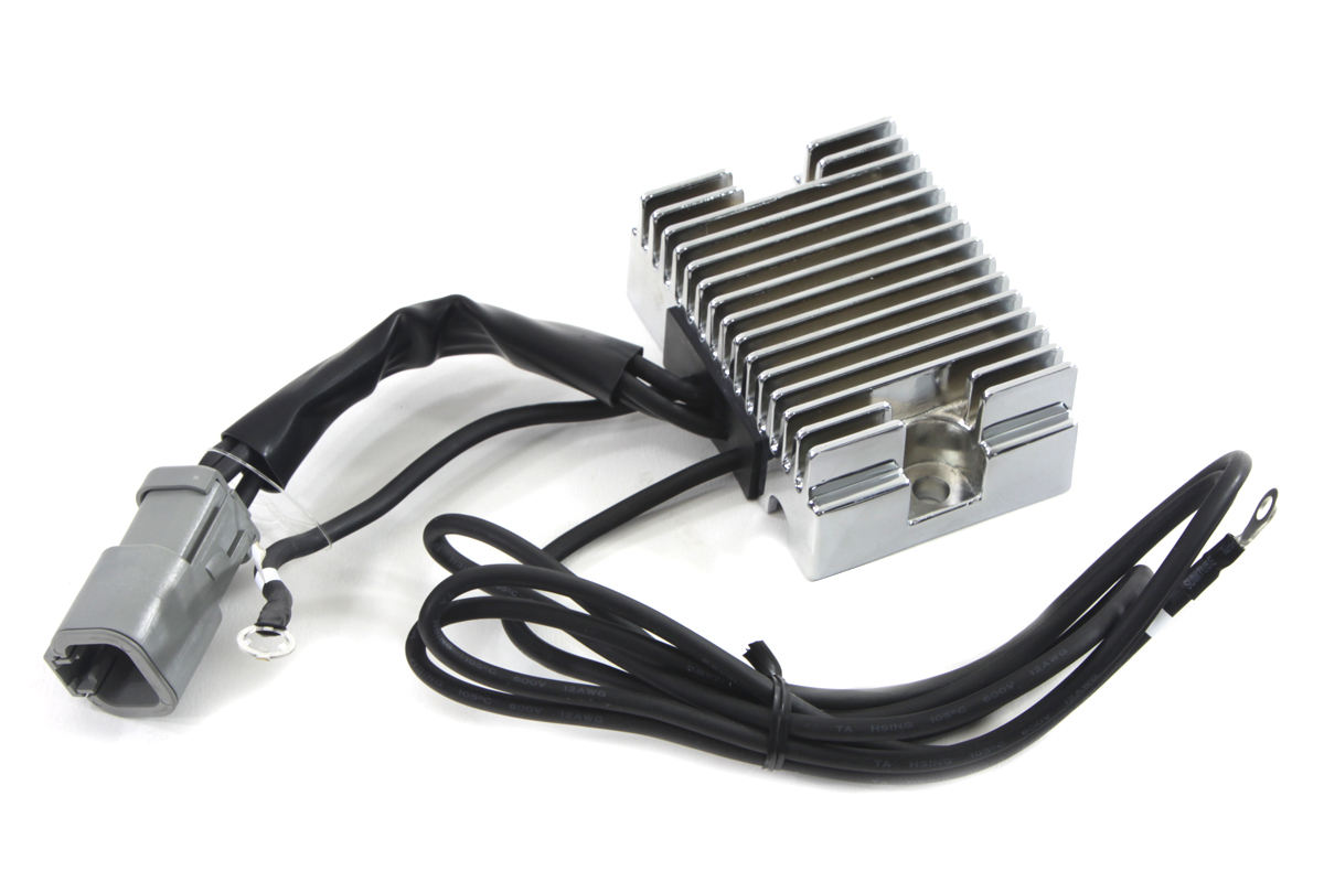 Regulator 38 Amp Chrome with Square Plug