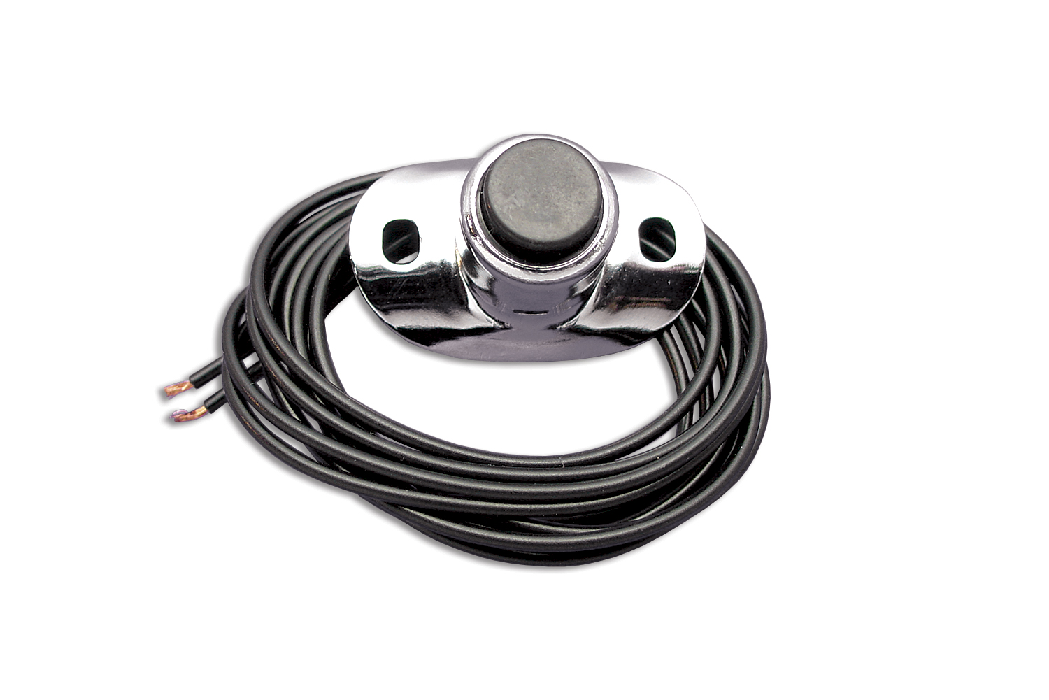 Chrome Two Wire Horn Switch Button