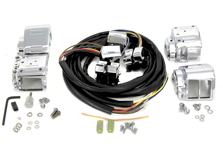 Chrome Switch Housing Kit